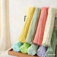 Fuzzy wire Multicolour Fuzzy Wire Chenille Twisting Flower Children's 100pcs DIY Creative Toy