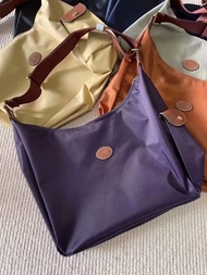 100% original longchamp le pliage hobo bag waterproof nylon messenger bag  shopping bag shoulder bag