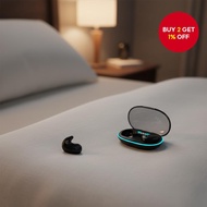 New X55 Earbuds Bluetooth Headphones with Ear Hooks, Bass, Noise Cancelling, HiFi Stereo for Sleepin