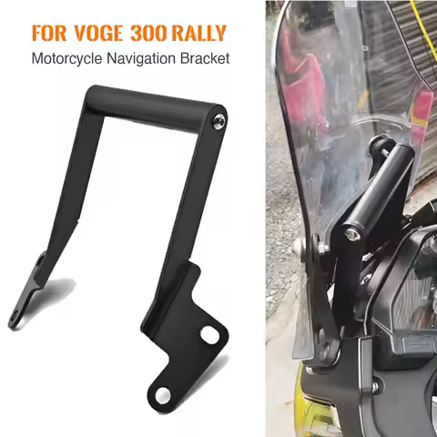 for Loncin VOGE 300 Rally Motorcycle Navigation Bracket GPS Mount Phone Holder Plate Holding Bar Kit