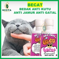 Becat Powder Cat Powder Cat Powder Anti Flea Fungus And Itching Cat Scented Powder