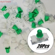 20pcs Door Fender Moulding Clip Retainers with Rubber Boot for BMW E36 M3