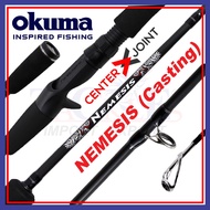 (5'6ft-7'0ft) Okuma Nemesis BC Baitcasting Fishing Rod Pancing Casting Rod