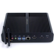 KINGDEL® NC860 Fanless Mini PC, Slim Desktop Computer, Intel i7-8550U 8th Gen. 4 Cores CPU, 16GB DDR