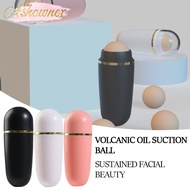 ❅◇ Face Oil Absorbing Roller Natural Volcanic Stone Massage Body Stick Makeup Face Skin Care Tool Facial Pores Cleaning Oil Roller