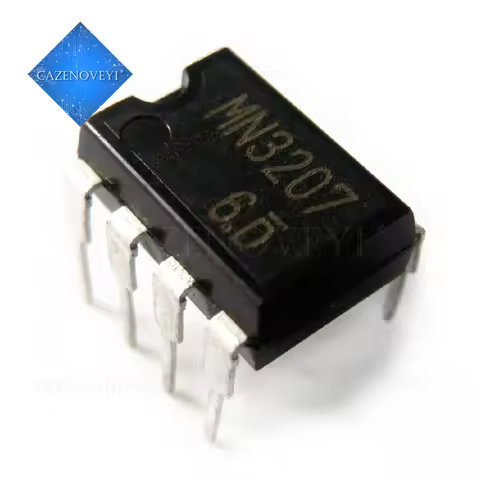 10pcs/lot=5pair MN3207 MN3102 = BL3102 BL3207 DIP-8 karaoke clock drive 100% good into 8 feet In Sto