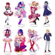 Anime Oshi no Ko Figure Cosplay Acrylic Stands MHoshino Ai Mem Cho Hoshino Aquamarine Kurokawa Akane