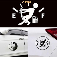 TYJC  Guzzler Decal Reflective Car Exterior Decoration High Gas Consumption Gage Empty Sticker