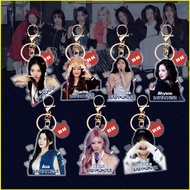BABYMONSTER keychain RAMI AHYEON RORA ASA acylic key holder bag pendant