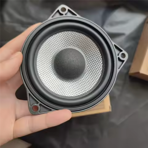 1PCS 4 Inch Black Center Speaker For BMW F10 F11 G20 G30 F30 F34 F48 F25 F15 F16 G01 G05 E60 E90 E81