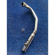 Forza350 Stainless Steel Pipe Neck With Atomic End (38mm) Motorcycle Parts Accessories Beautiful