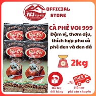 2kg ELEPHANT COFFEE 999 rich, fragrant flavor, 500gr pack of filter coffee, delicious black and iced
