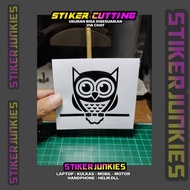 OWL LOGO STICKER CUTTING STICKER