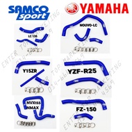 Samco Radiator Hose Y15 zr Lc135 Fz150 Nouvo LC Yzf R25 NVX155 NMAX NVX Yamaha Silicone Hose With ho