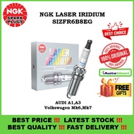 PALAM PENCUCUH KERETA NGK LASER  IRIDIUM SPARK PLUG SIZFR6B8EG , (4 PCS) PACK VOLKSWAGEN BEETLE 1.4 