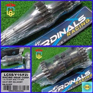 Cardinals Racing LC135/Y15ZR/FZ150i/R15 Gear Box Racing Complete Set Gigi Enjin Full Set - [5 speed/6 speed]