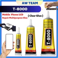Original T-8000 flat mobile phone special quick-drying repair glue for flat plate LCD screen back mu