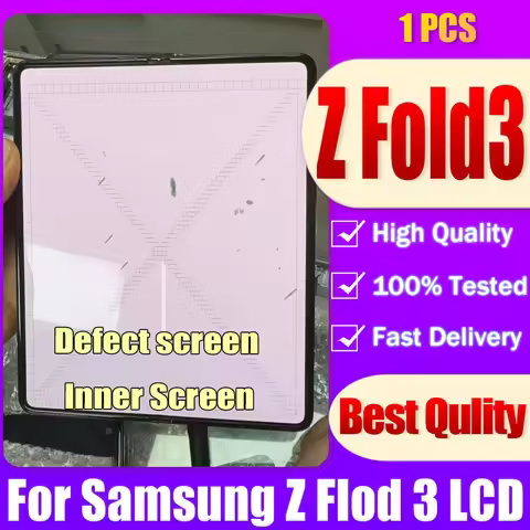 Inner Screen AMOLED For Samsung Z Fold 3 F926 LCD Touch Screen For Samsung Z Fold3 5G F926B F926U De