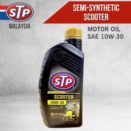 STP Scooter Oil Semi-Synthetic 4T 10W-30 946ML Engine Oil MINYAK HITAM ENJIN MOTOR SKUTER MOTORCYCLE