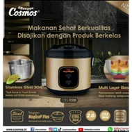 cosmos crj 9308 - rice cooker cosmos 2 liter panci stainless