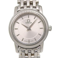 OMEGA碟飛系列 Prestige 4570.31 不鏽鋼石英模擬顯示銀色錶盤女士腕錶 [二手]