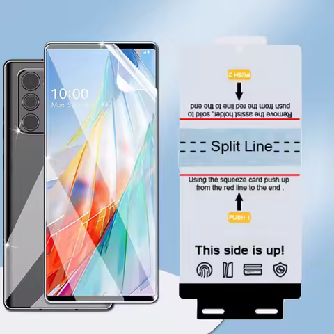 3Pcs Soft TPU Front Hydrogel Film For LG V60 V50 ThinQ 5G G8 G9 Velvet Wing Screen Protector Case Fr