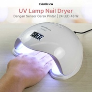 UV Lamp Nail Dryer LCD Sensor 24 LED 48W