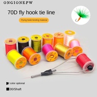 ONGIONEPW Fly Fishing Line, Premium Super Strong Fly Tying Thread line,  Bass Salmon Flies Fishing L