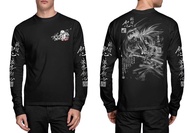 kaos samurai x lengan panjang/kaos distro/kaos pria/kaos animasi