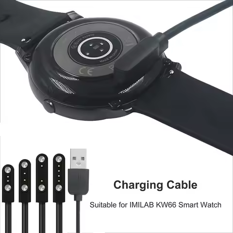 Universal Magnetic Charging Cable USB Dock Charger Power Line Smartwatch Charging Dock Charger Cord 