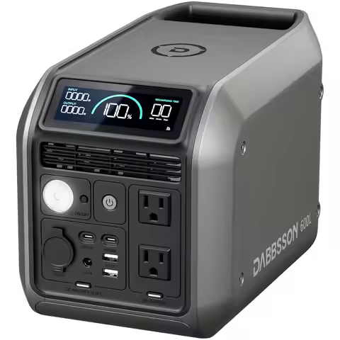 768Wh Portable Power Station,Solar Generator,Up to 900W AC Output,1.5X Extended Runtime,Recharge 100
