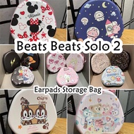 For Beats Beats Solo 2 Headphone Case Creative Cartoon Pattern Headset Earpads Storage Bag Casing Bo