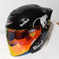 Helm G2 Paket Ganteng Redbull Original SNI