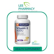 VITA HEALTH VITAMIN E 400IU 100's
