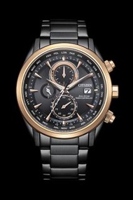 CITIZEN 星辰  Eco-Drive Radio-Controlled World Time Watch AT8263-87X 光動能 環球電波時計 萬年曆不銹鋼手錶