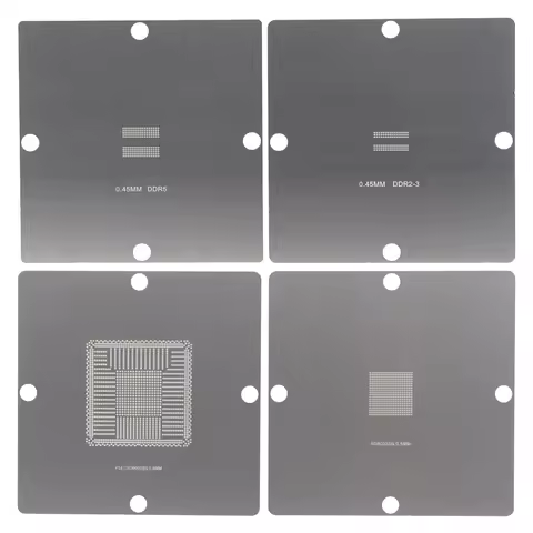 90*90mm PS4 BGA reballing stencils game console IC reball station solder ball steel template CXD9002