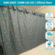 Rido Curtains with Ruffles 6MX1M/6MX1M2/6MX1M4/6MX1M8/6MX2M/6MX2M2 With free galaxy pattern wire