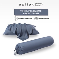 Epitex Tencel Pillow Case & Bolster Case, 1200ThreadCount, Ultra Soft & Smooth