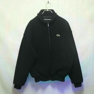 三件7折🎊 Lacoste 雙面穿外套 夾克 外套 羊毛 黑 極稀有 老品 復古 古著 Vintage