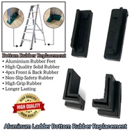 Aluminium Single Ladder Step Multipurpose Ladder Rubber Bottom Replacement Set (4pcs) Ladder Ladder 