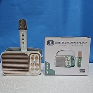 SU.YOSD YS-104 WIRELESS BLUETOOTH KARAOKE Wireless Microphone with FM Radio TF Card USB Drive