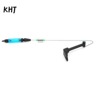 KHJ Fishing Signal Receiver, Sensitive Stainless Steel Fishing Bite Indicator Receiver, Portable Adj