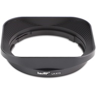 LH-X13 Bayonet Square Metal Lens Hood for Fujifilm XF 18-55mm F2.8-4.0 R LM OIS Fuji Fujinon XF 14mm