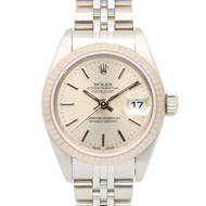 【二手】ROLEXDatejust K 字頭 79174 SIL/BA K18WG（白K金）不銹鋼女士腕錶