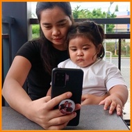 ◿ ♟ ┼ Clars Resin: Personalized Photo Phone Grip Holder Custom Handmade Gift Pop Socket Magnetic Ma