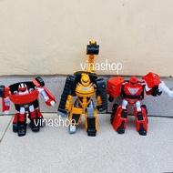 Children's Toy Robot Torbot 2 Deformation Heli Apache Truck Beko Fire Fighting