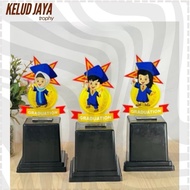 Custom Acrylic Graduation Trophy - Award Trophy