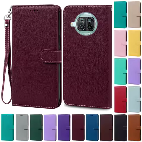 For Xiaomi Mi 10T Lite Case Leather Wallet Case For Coque Xiaomi Mi 10T Pro Cover Mi 10T Lite Mi10T 