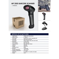 HENEX MP200 / MP200S-1D- Barcode Scanner (RS-232/USB HID keyboard)