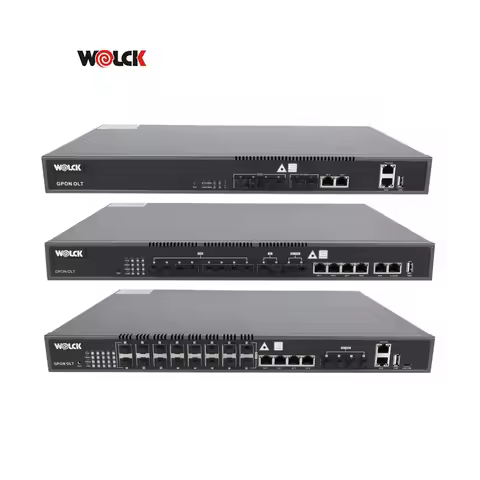 Wolck GPON FTTH Vsol V1600G0-B V1600G1-B V1600G2-B 4 8 16 Puertos Fiber Optical XPON OLT V-sol 4\8\1